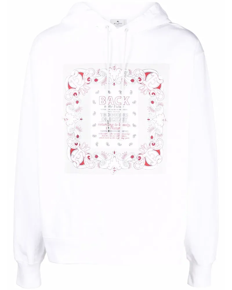 Etro Back to the Future Hoodie - Weiß Weiß