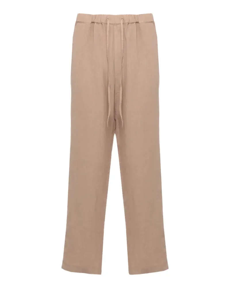 120% Lino Hose mit Kordelzug - Nude Nude