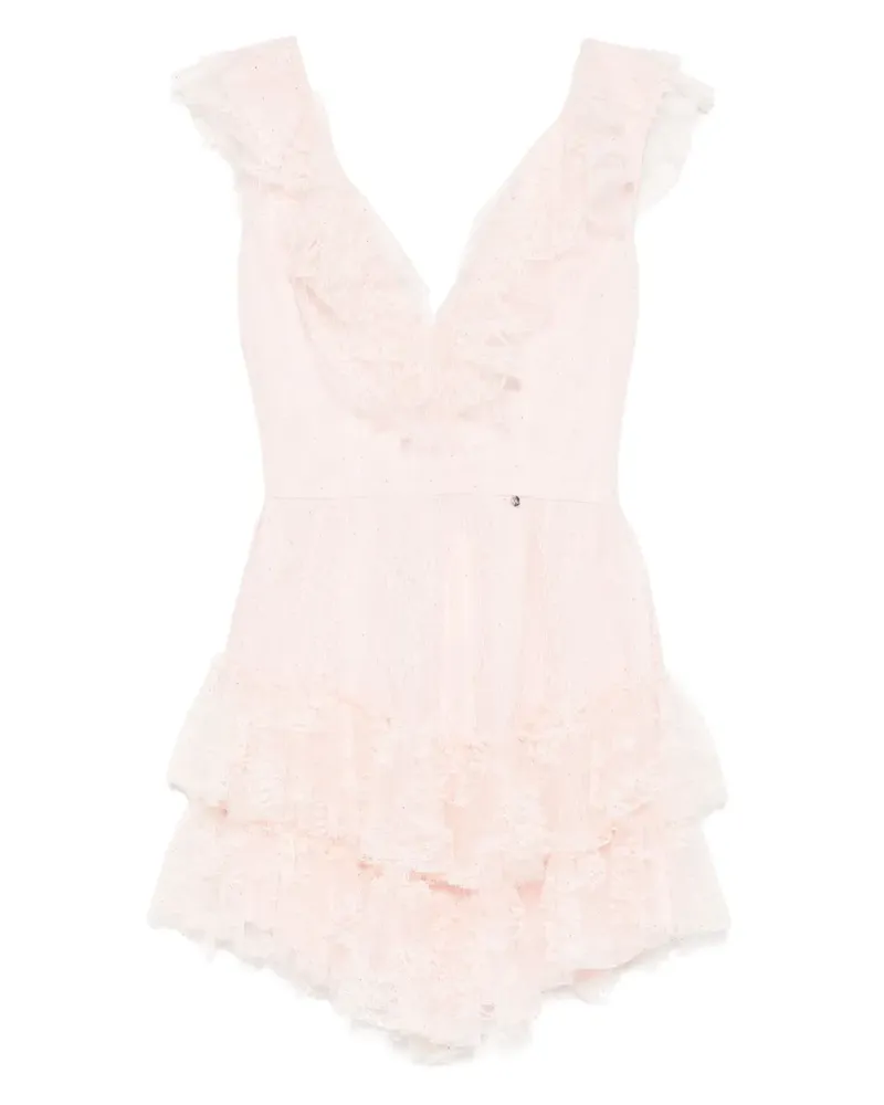 NISSA Minikleid mit Strass - Rosa Rosa