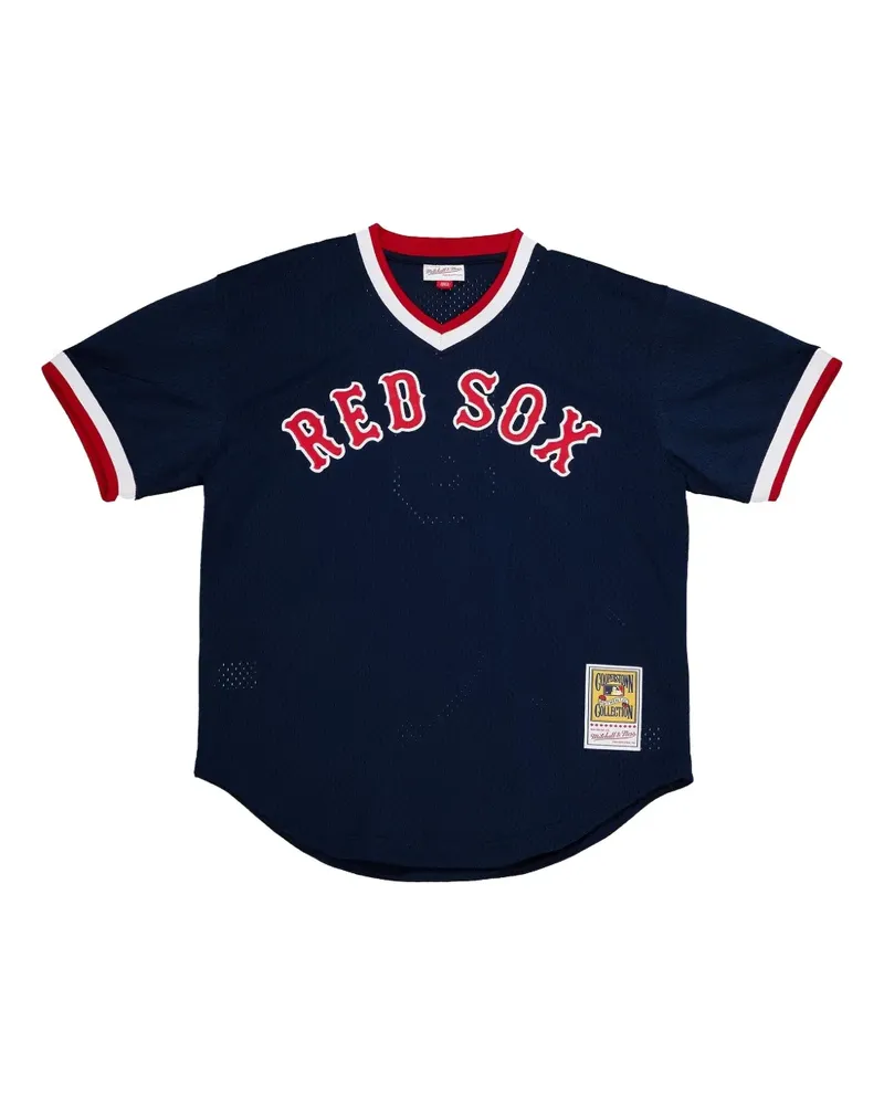 Mitchell & Ness MLB Red Sox 1990 Ted Williams T-Shirt - Blau Blau
