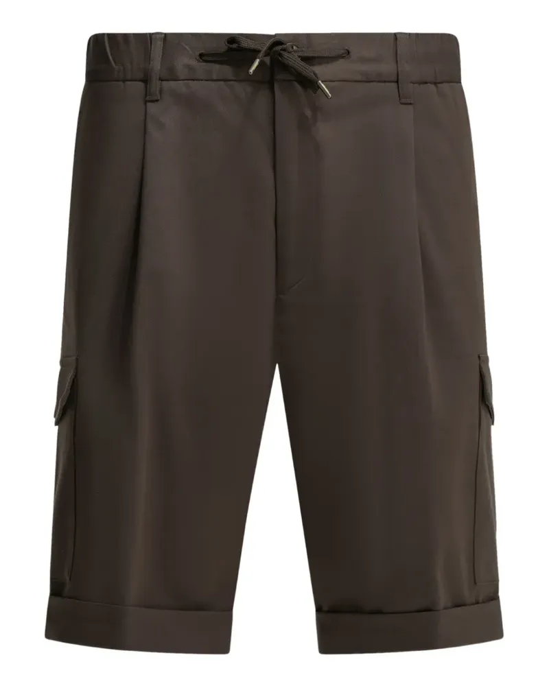 Herno pleated cargo shorts - Braun Braun