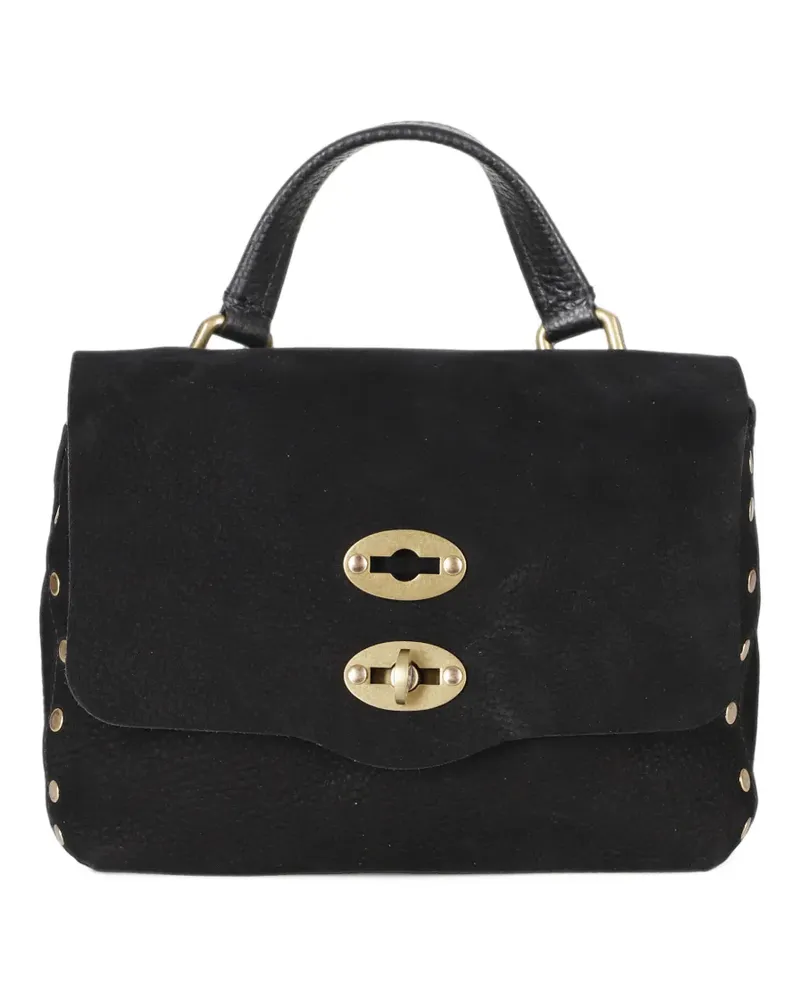 Zanellato Postina Mini-Handtasche - Schwarz Schwarz