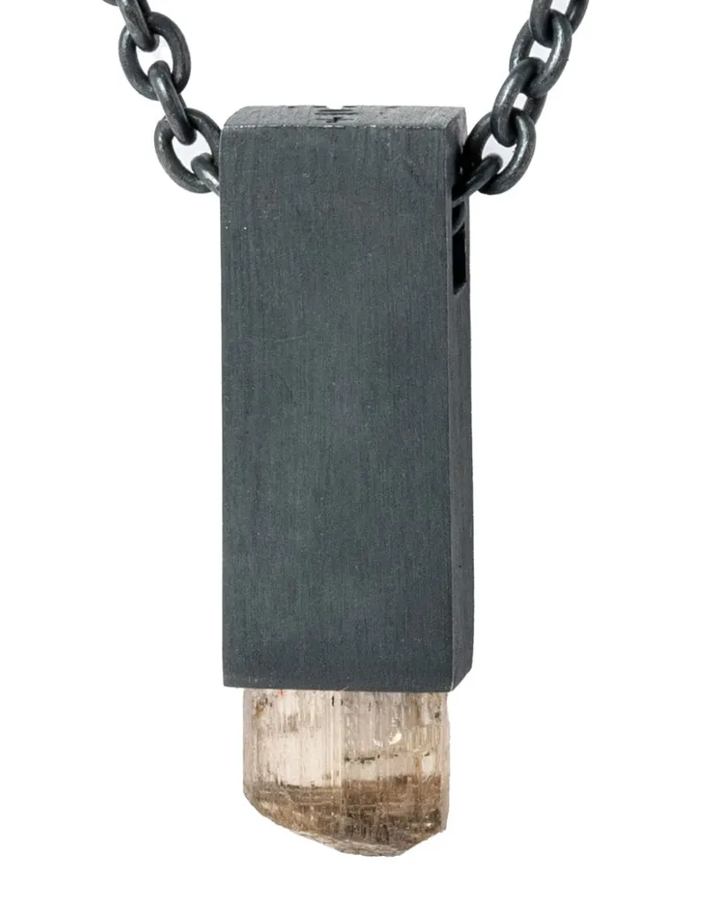 Parts Of Four Talisman Halskette Schwarz