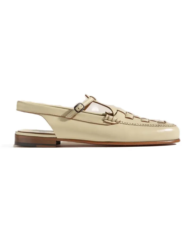 HEREU Roqueta leather loafers - Nude Nude