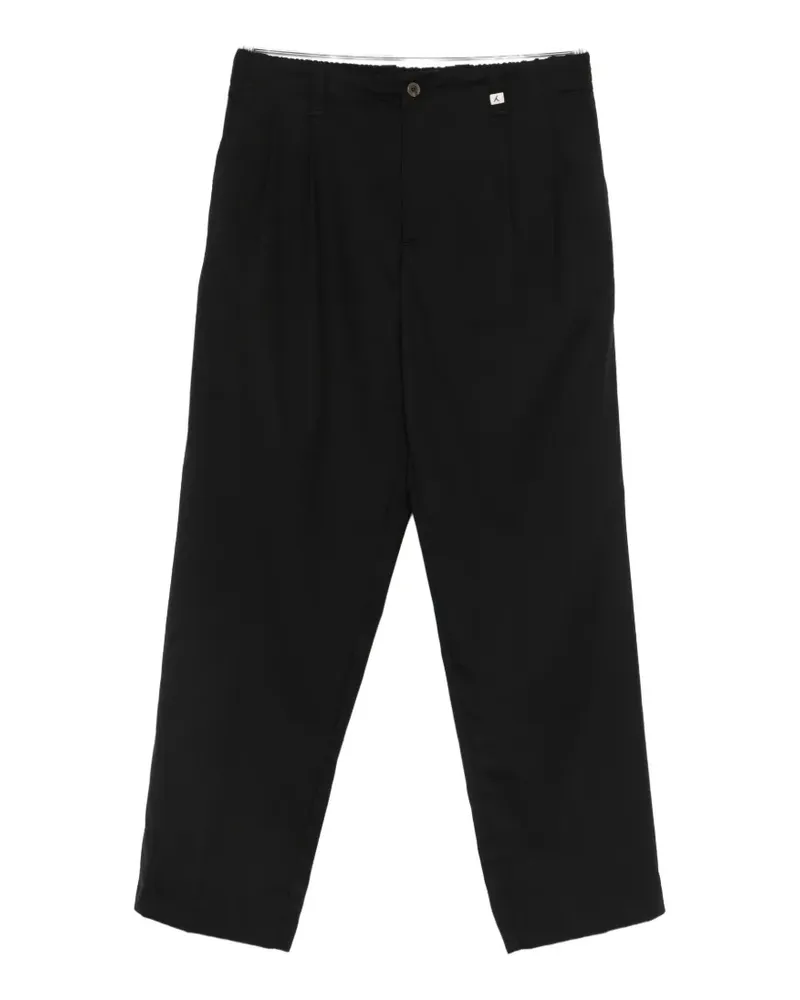 MYTHS Poseidone pleated trousers - Schwarz Schwarz