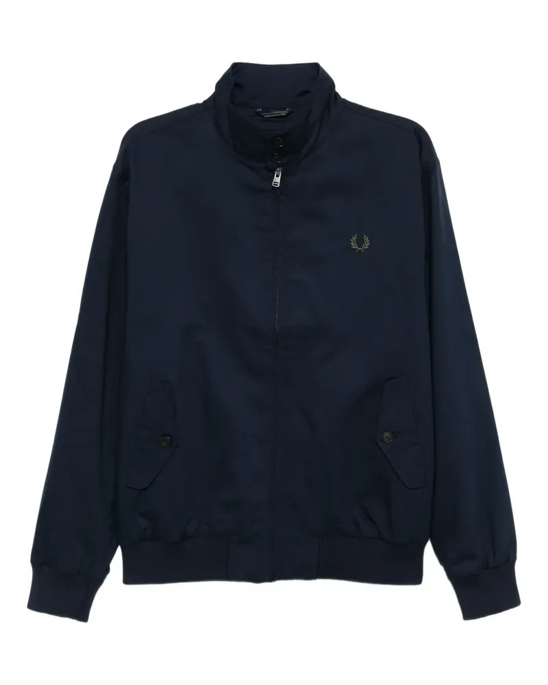 Fred Perry Jacke mit Reißverschluss - Blau Blau