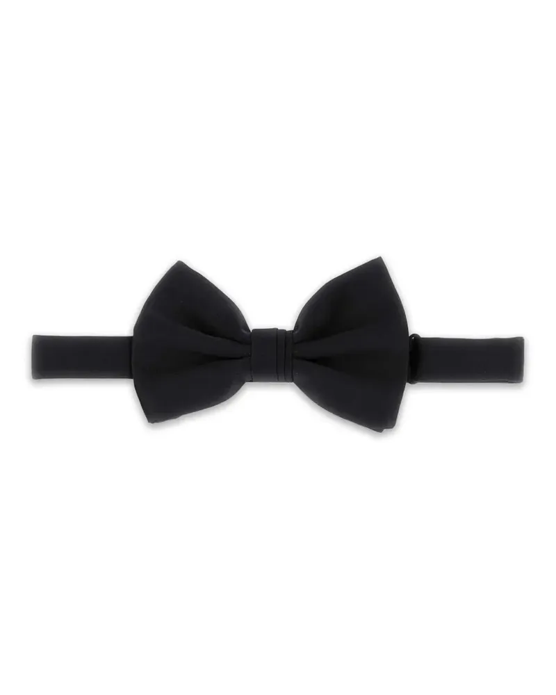 Prada satin bowtie - Schwarz Schwarz