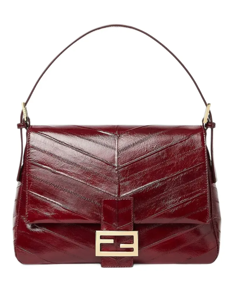 Fendi Flap 26325 Schultertasche - Rot Rot