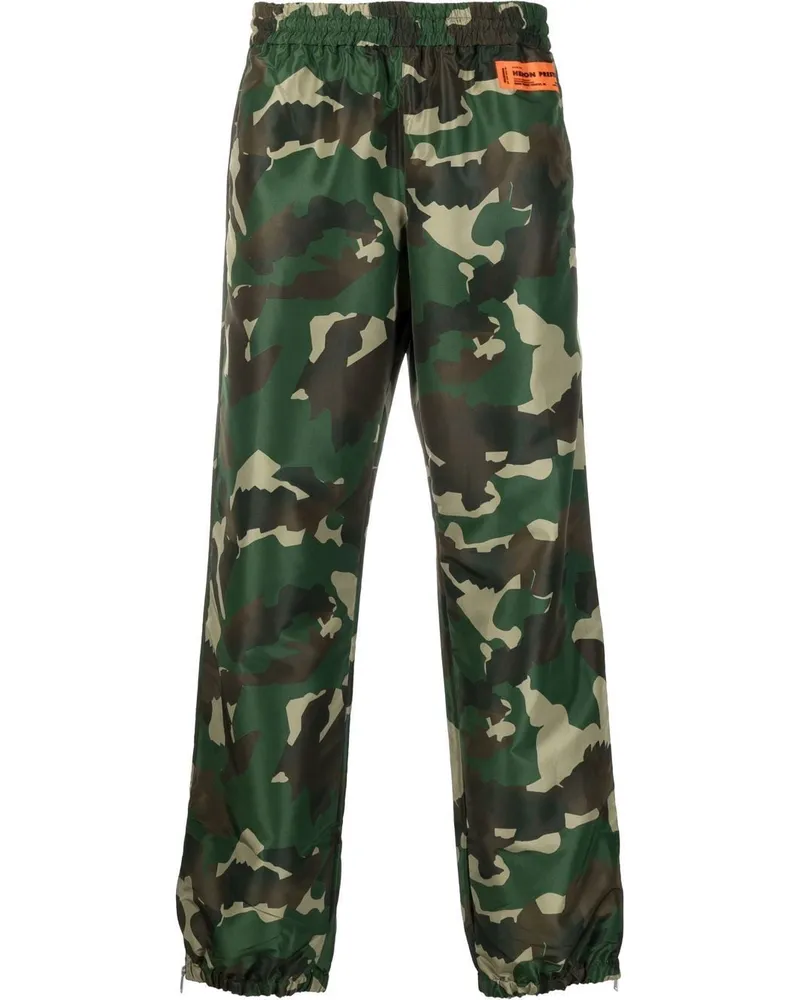 Heron Preston Jogginghose mit Camouflage-Print - Grün Grün