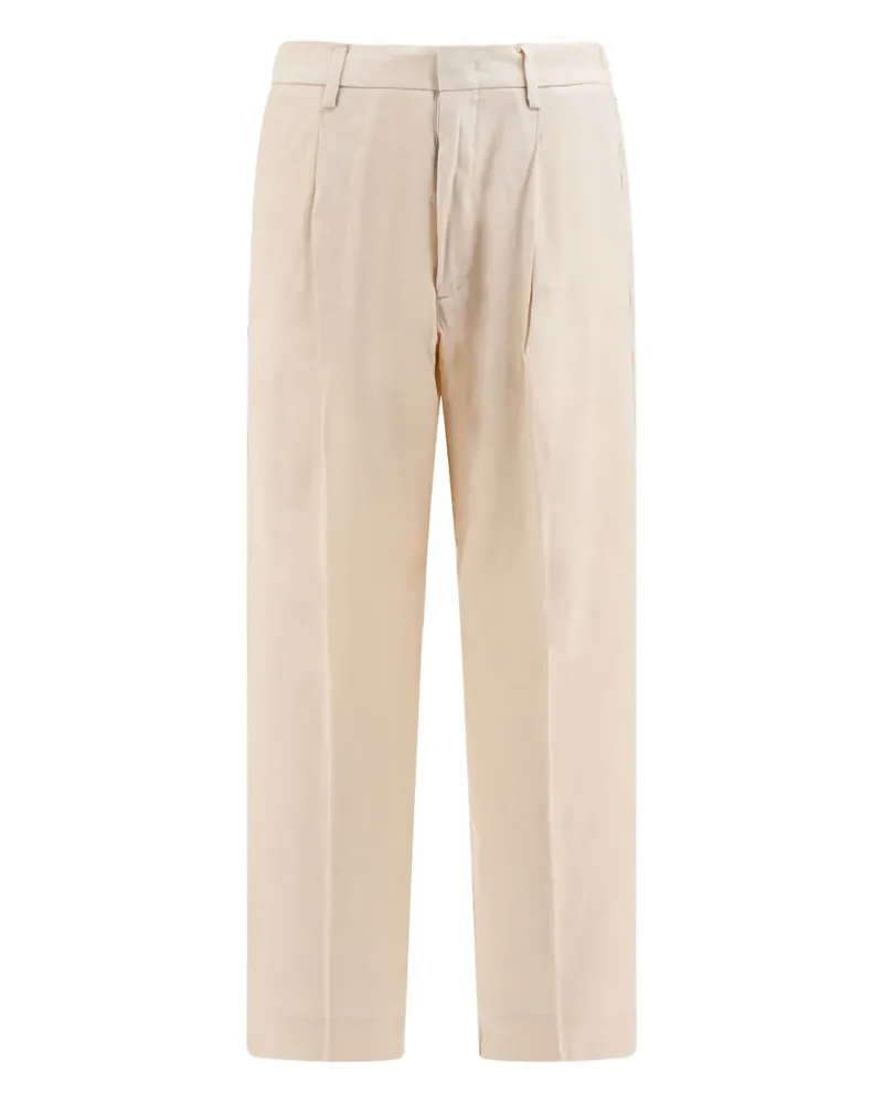 NN 07 Plissierte Hose - Nude Nude