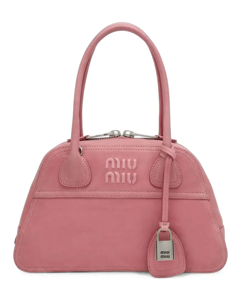 Miu Miu Vivant Tasche aus Nappaleder - Rosa Rosa