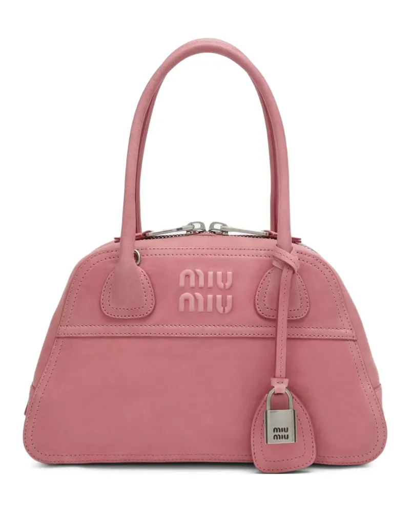 Miu Miu Vivant Tasche aus Nappaleder - Rosa Rosa