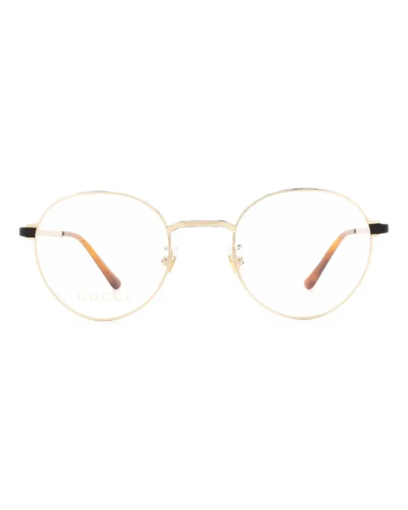 Gucci round-frame glasses - Schwarz Schwarz