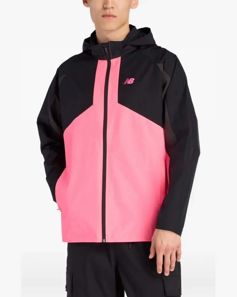 New Balance Jacke mit Logo-Detail - Schwarz Schwarz