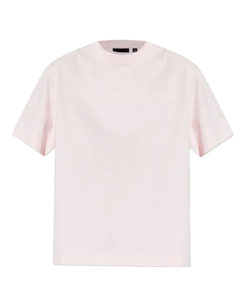 Canada Goose embossed-logo T-shirt - Rosa Rosa