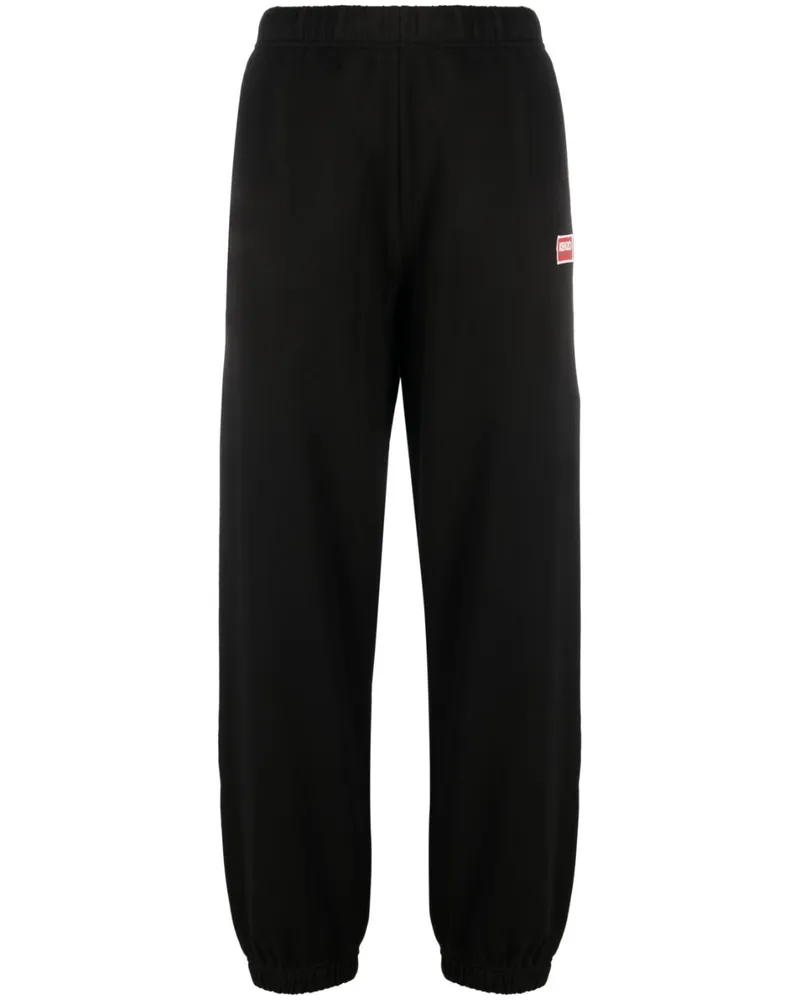 Kenzo Jogginghose mit Logo-Stickerei - Schwarz Schwarz