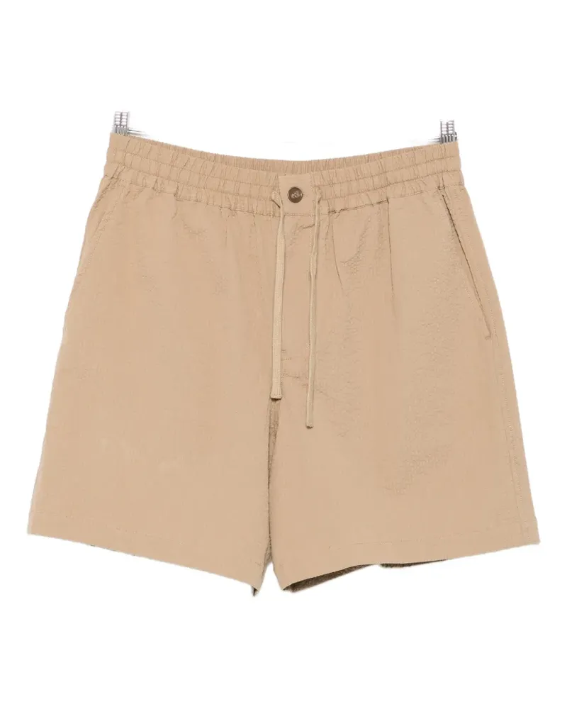 Kitsuné pocket drawstring shorts - Nude Nude