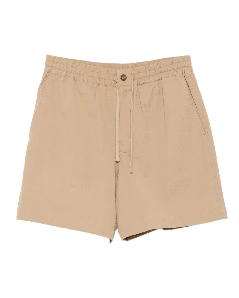 Kitsuné pocket drawstring shorts - Nude Nude