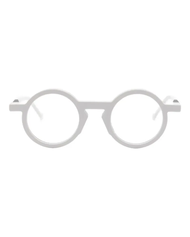 VAVA EYEWEAR WL0034 Brille mit rundem Gestell - Grau Grau