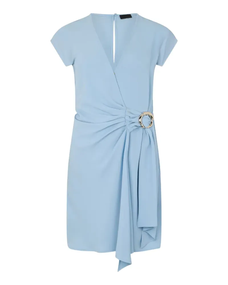 Liu Jo V-neck mini dress - Blau Blau