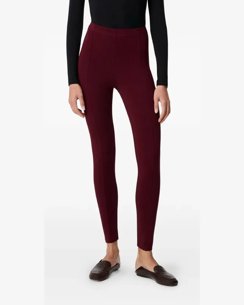 Another Tomorrow seamed leggings - Rot Rot