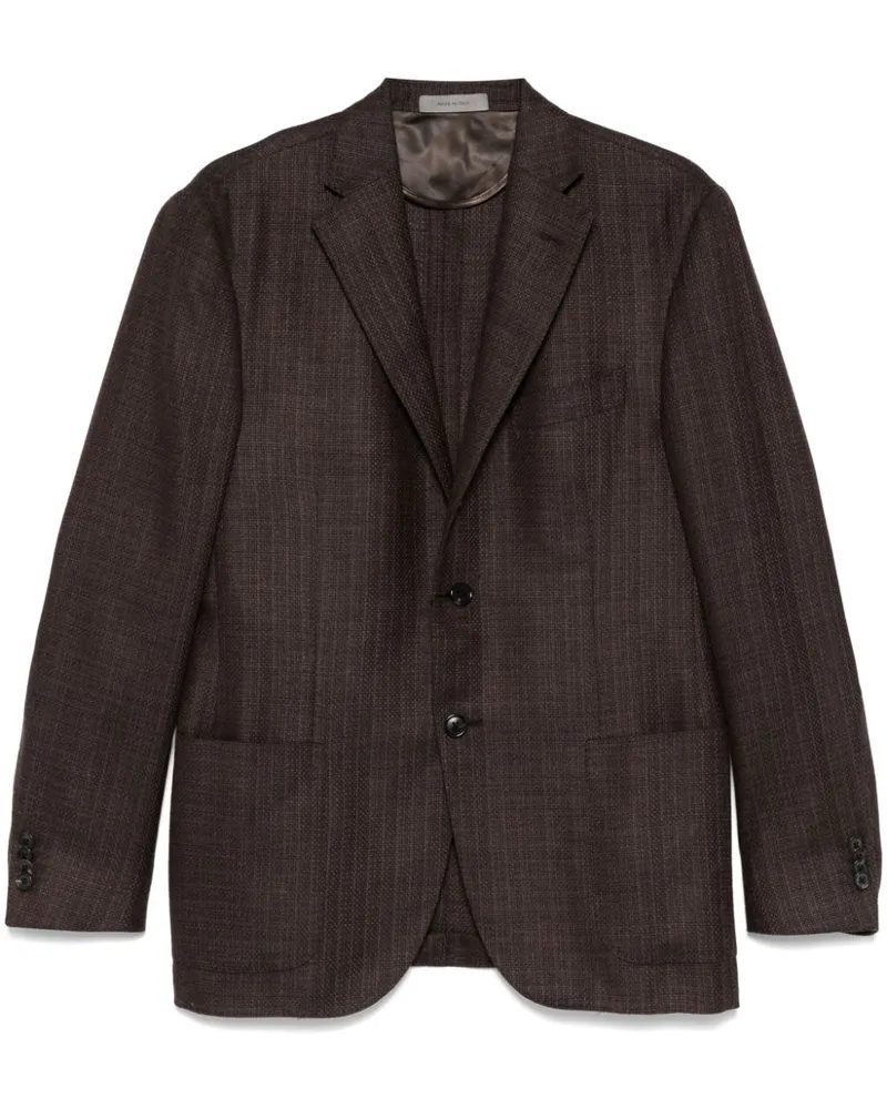 Corneliani Einreihiges Sakko - Braun Braun