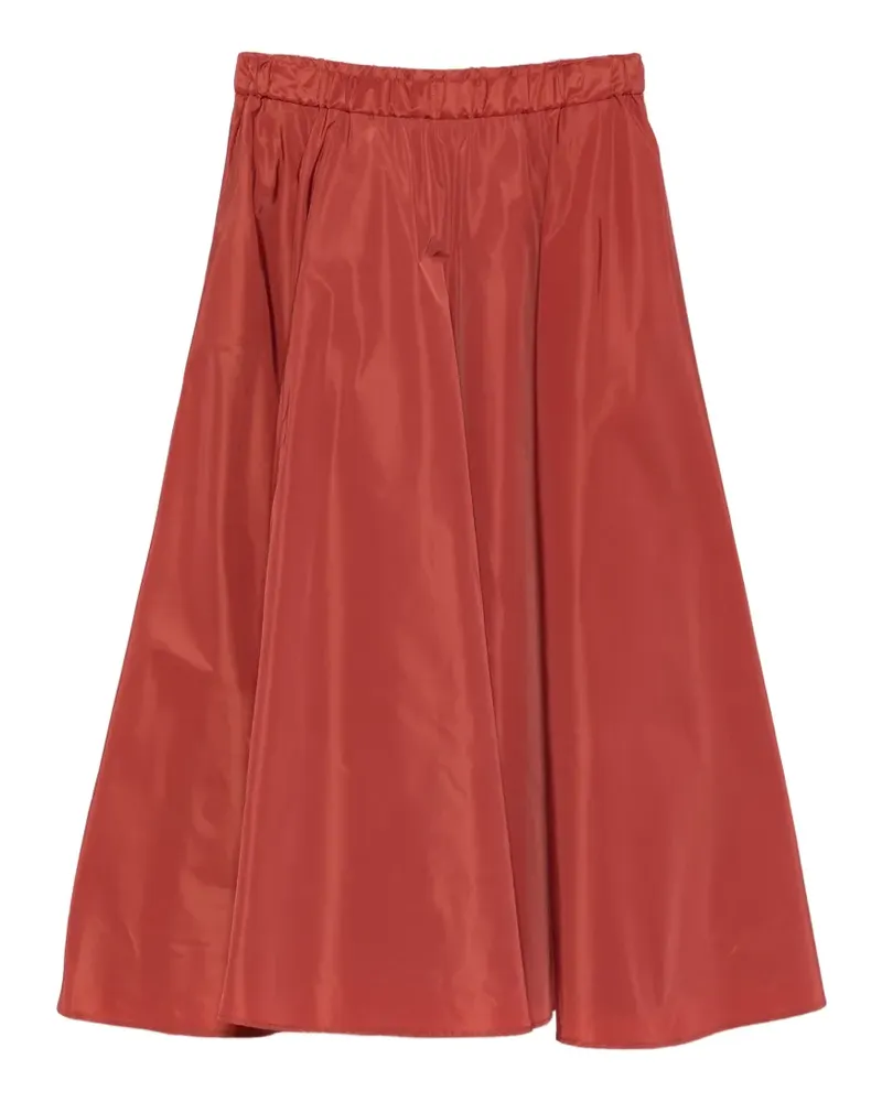 ASPESI elasticated A-line skirt - Rot Rot