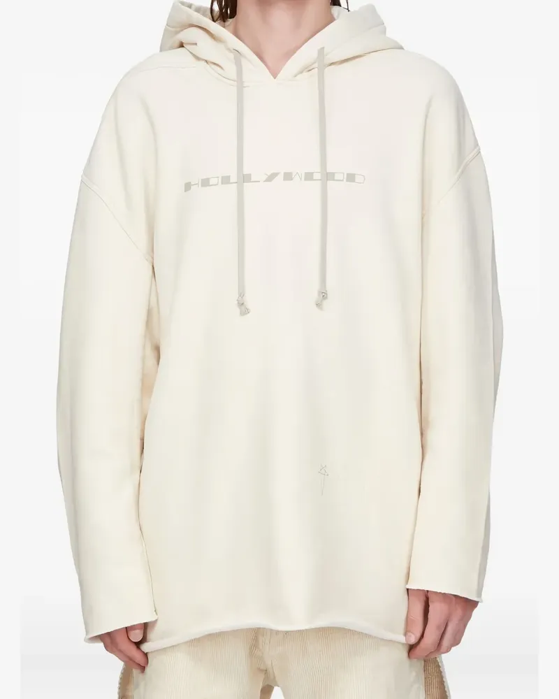 Rick Owens Peter Hoodie - Nude Nude
