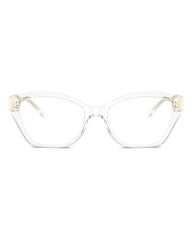 Michael Kors MK4136 Brille mit Kettendetail - Weiß Weiß