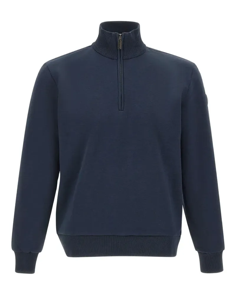 Colmar Sweatshirt mit Logo-Patch - Blau Blau
