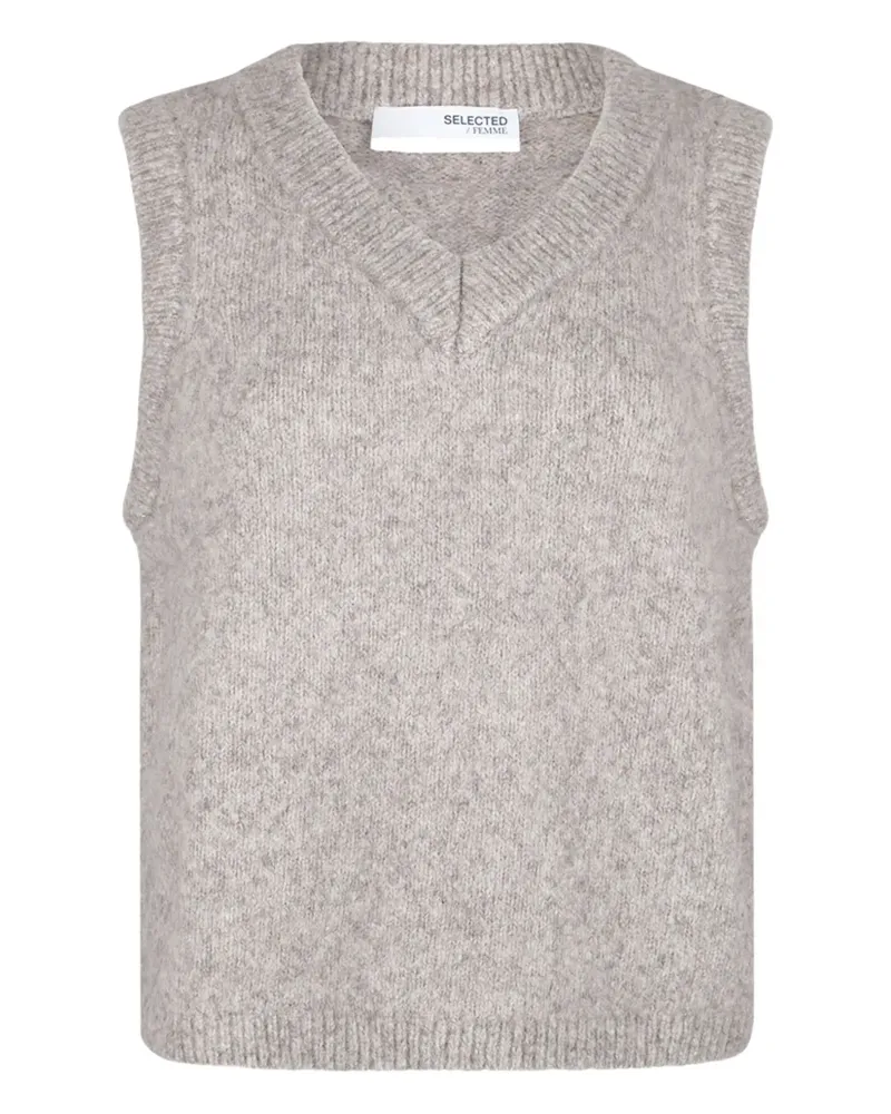 Selected Pullunder aus Wolle - Nude Nude
