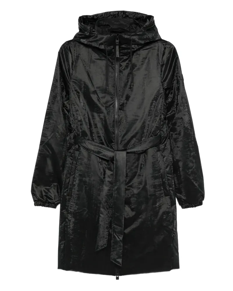 RAINS Lohja Long Insulated Jacke - Schwarz Schwarz