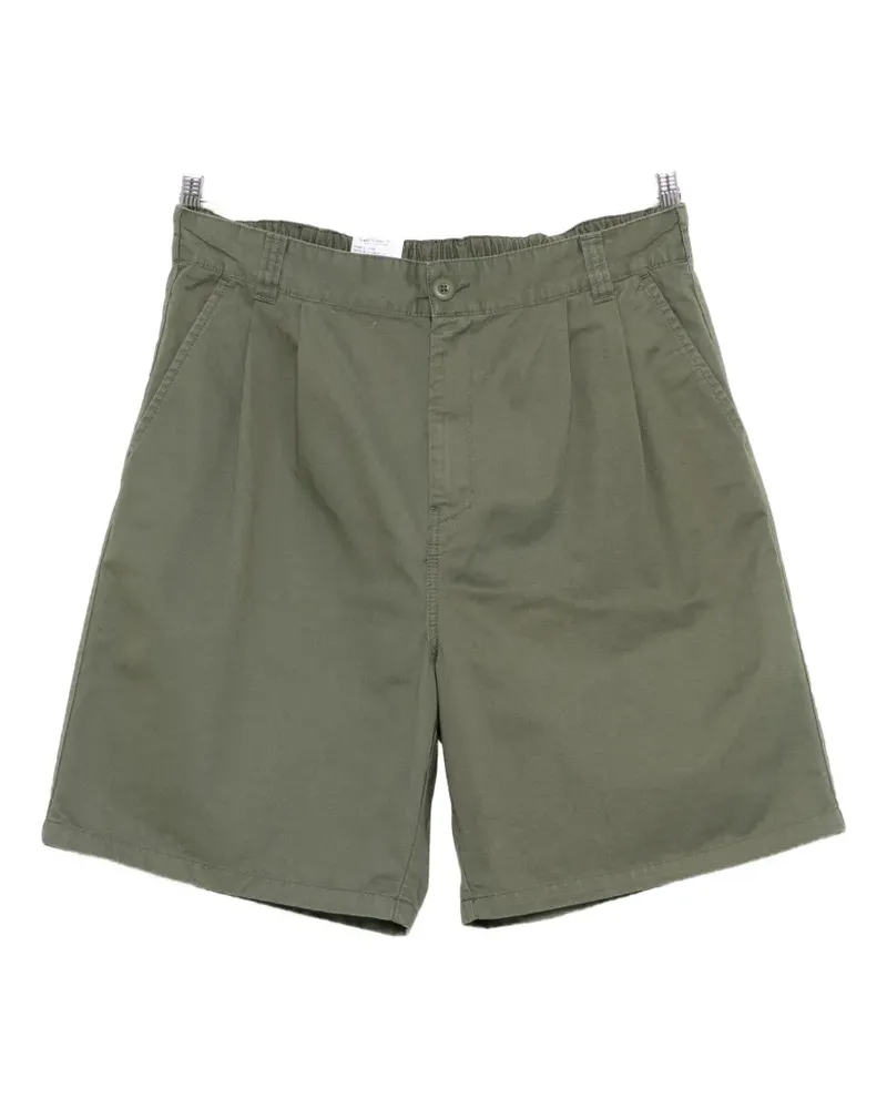 Carhartt WIP pleated shorts - Grün Grün