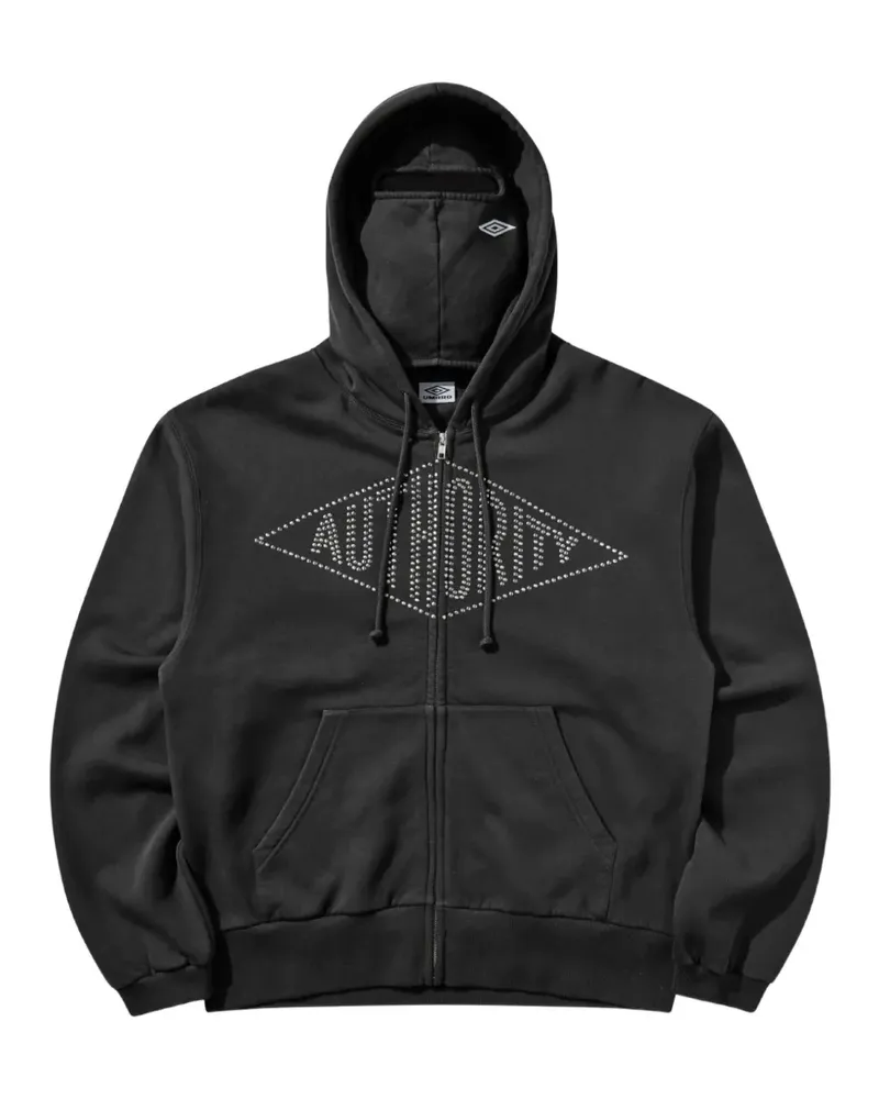 Umbro x Slam Jam Authority stud-embellished hoodie - Schwarz Schwarz