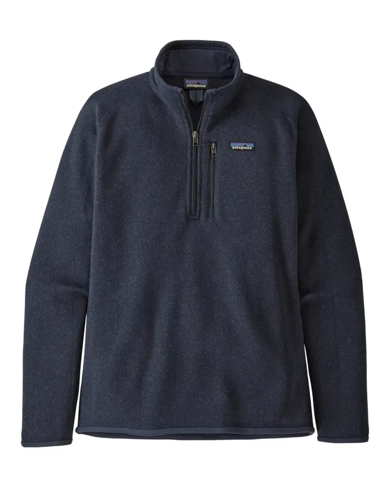 Patagonia zip logo-detail sweatshirt - Blau Blau