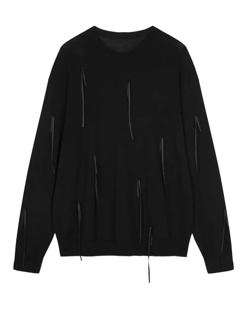JNBY T-Shirt mit Fransen - Schwarz Schwarz