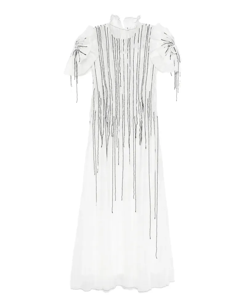 Aje. Clara embellished maxi dress - Weiß Weiß