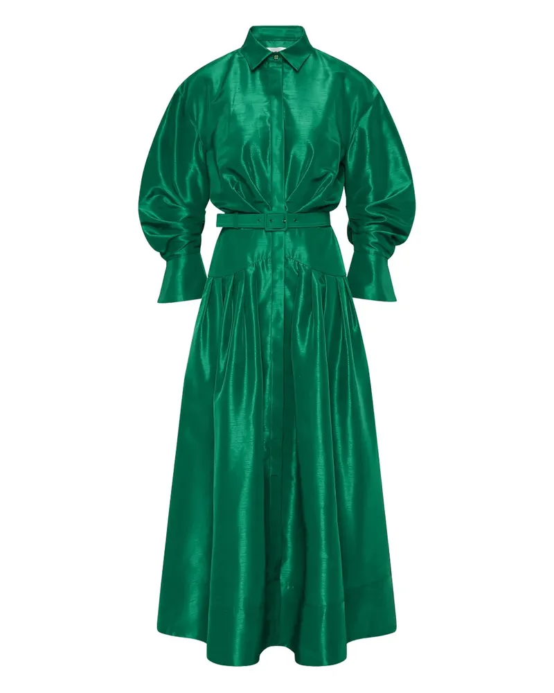 Rebecca Vallance Maple Midikleid - Grün Grün