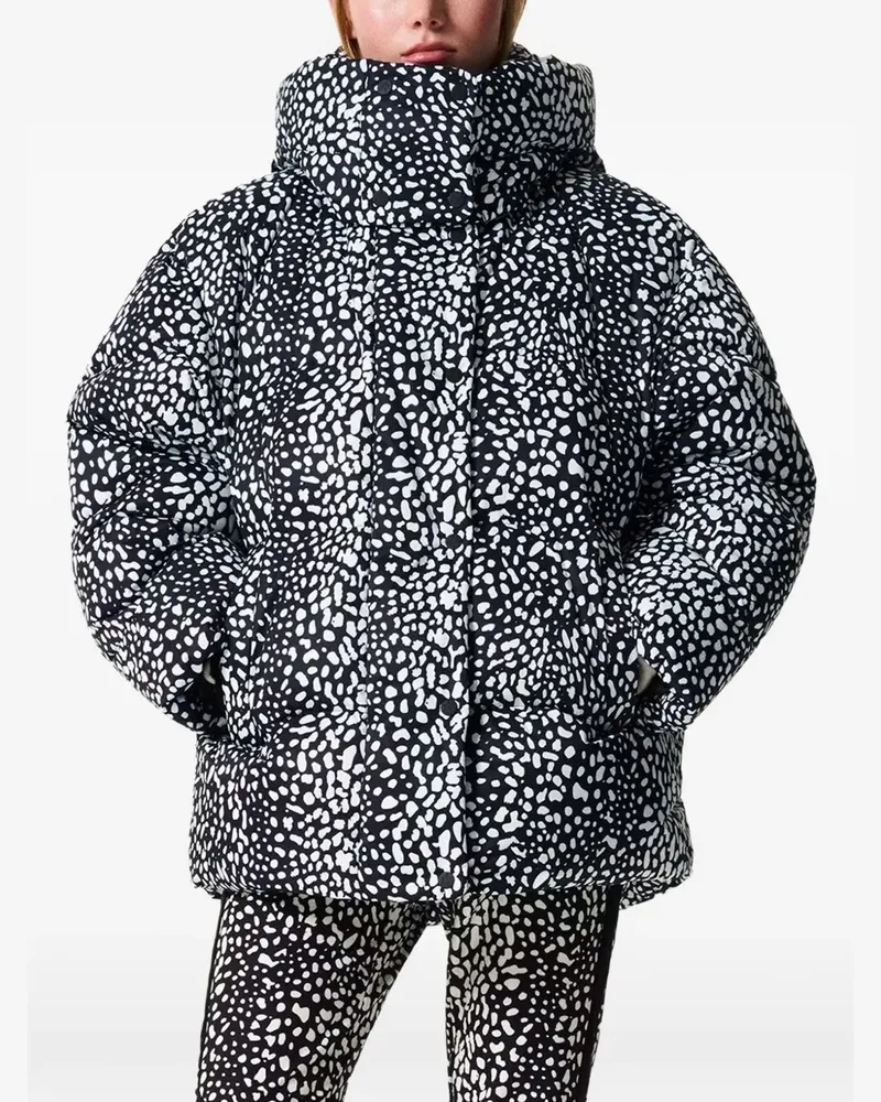 Perfect Moment Supernova Star-patch jacket - Schwarz Schwarz