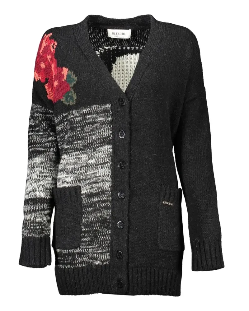 Blumarine buttoned cardigan - Schwarz Schwarz
