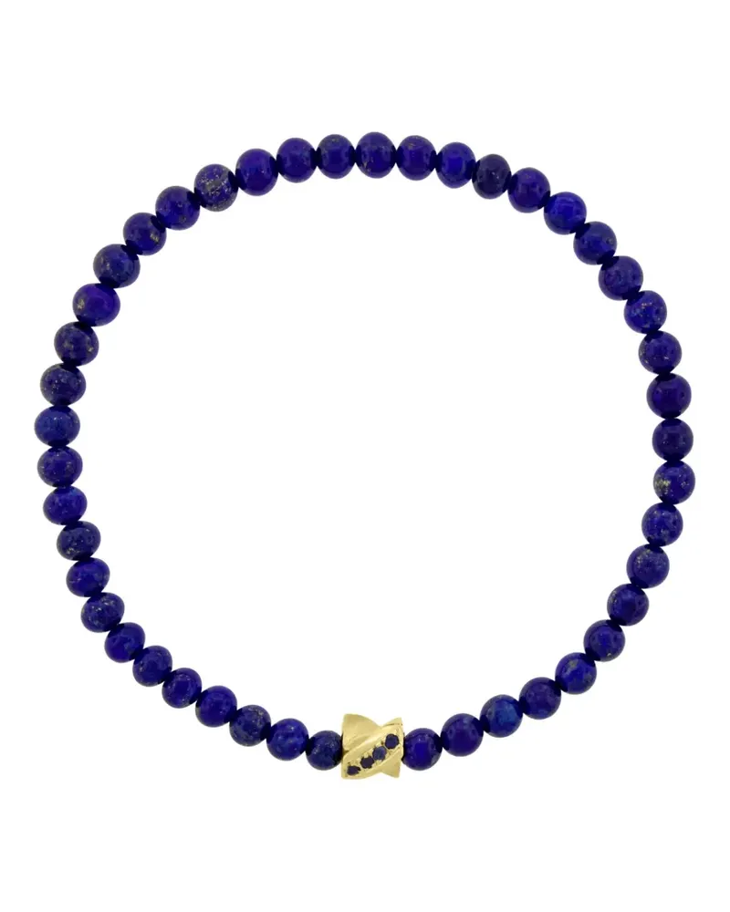 Luis Morais Armband mit Saphir und Tigerauge - Gold Gold