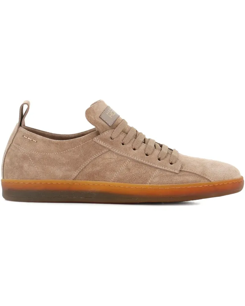 Alexander Hotto Sneakers aus Wildleder - Nude Nude