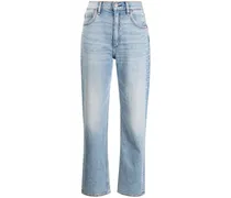 Halbhohe Bootcut-Jeans