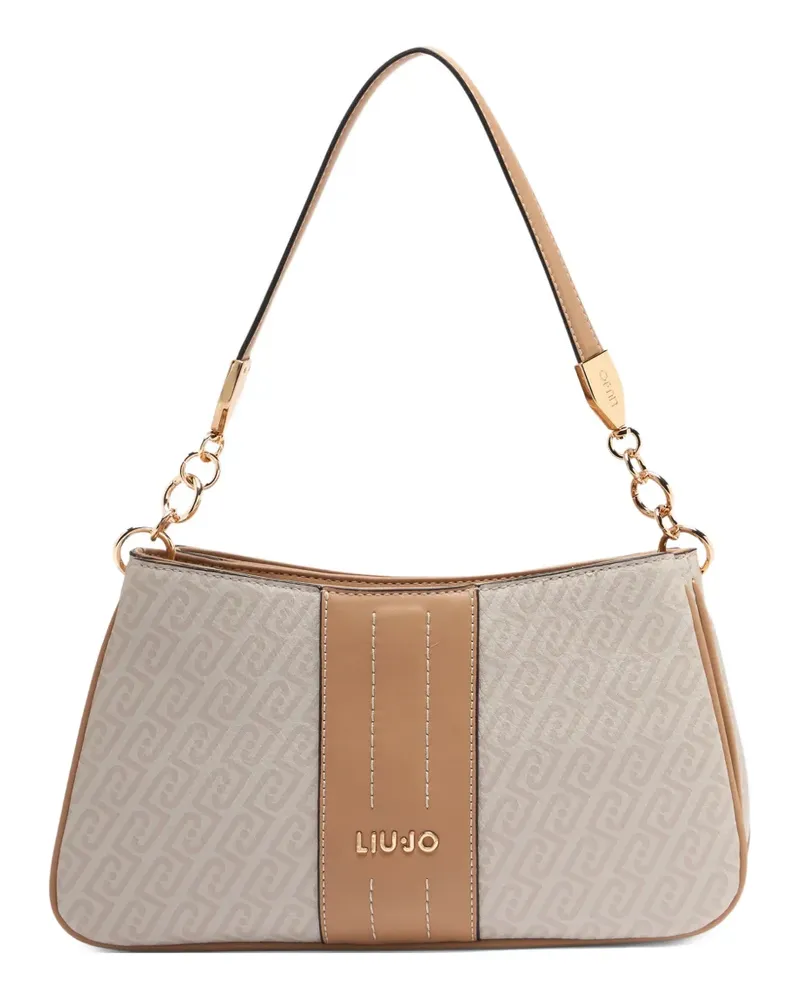 Liu Jo monogram small shoulder bag - Nude Nude
