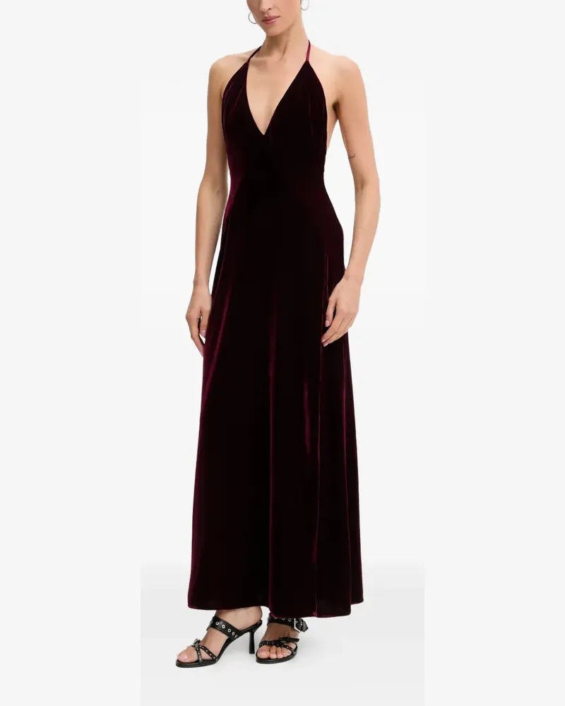 Bardot Yve side-slit maxi dress - Rot Rot