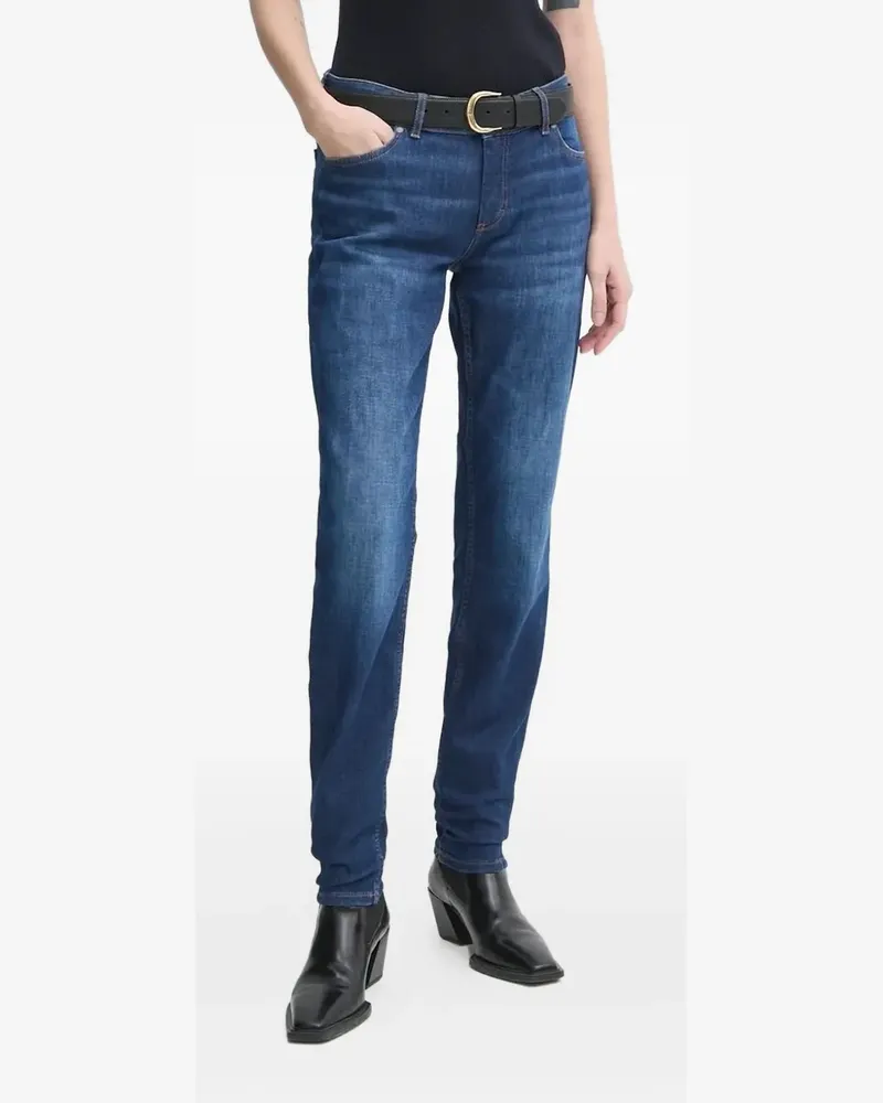 Marc O'Polo Jeans mit Kontrastnähten - Blau Blau