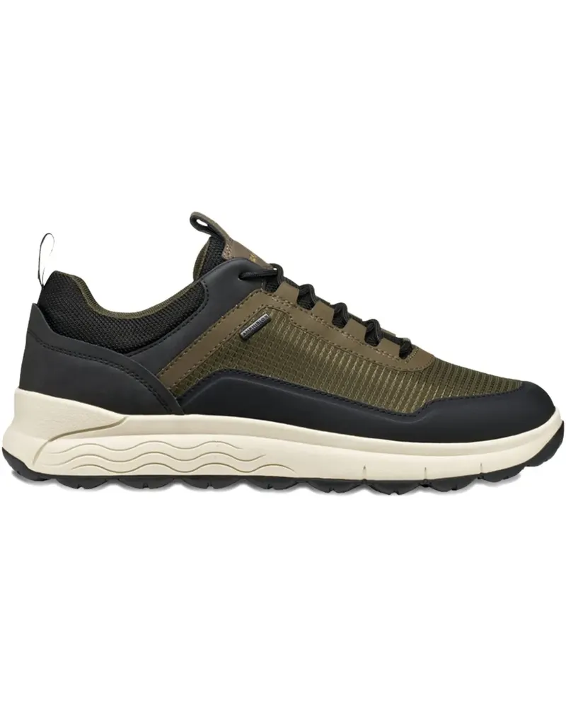 Geox Strukturierte Sneakers - Grün Grün