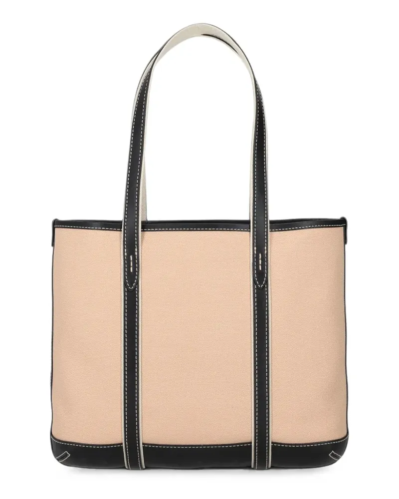 Ralph Lauren Tote Bag mit Logo-Stickerei - Nude Nude