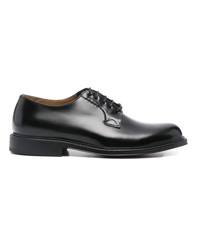 CENERE GB Flache Church's Derby-Schuhe - Schwarz Schwarz