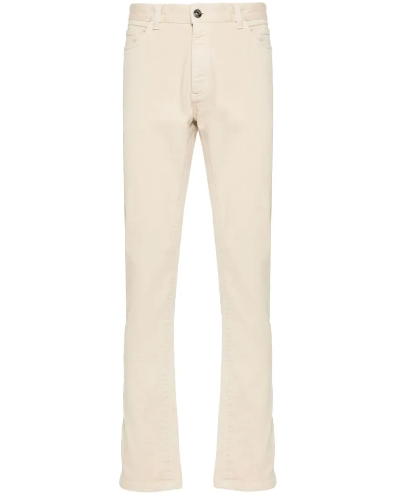 Ermenegildo Zegna Roccia Slim-Fit-Jeans Nude